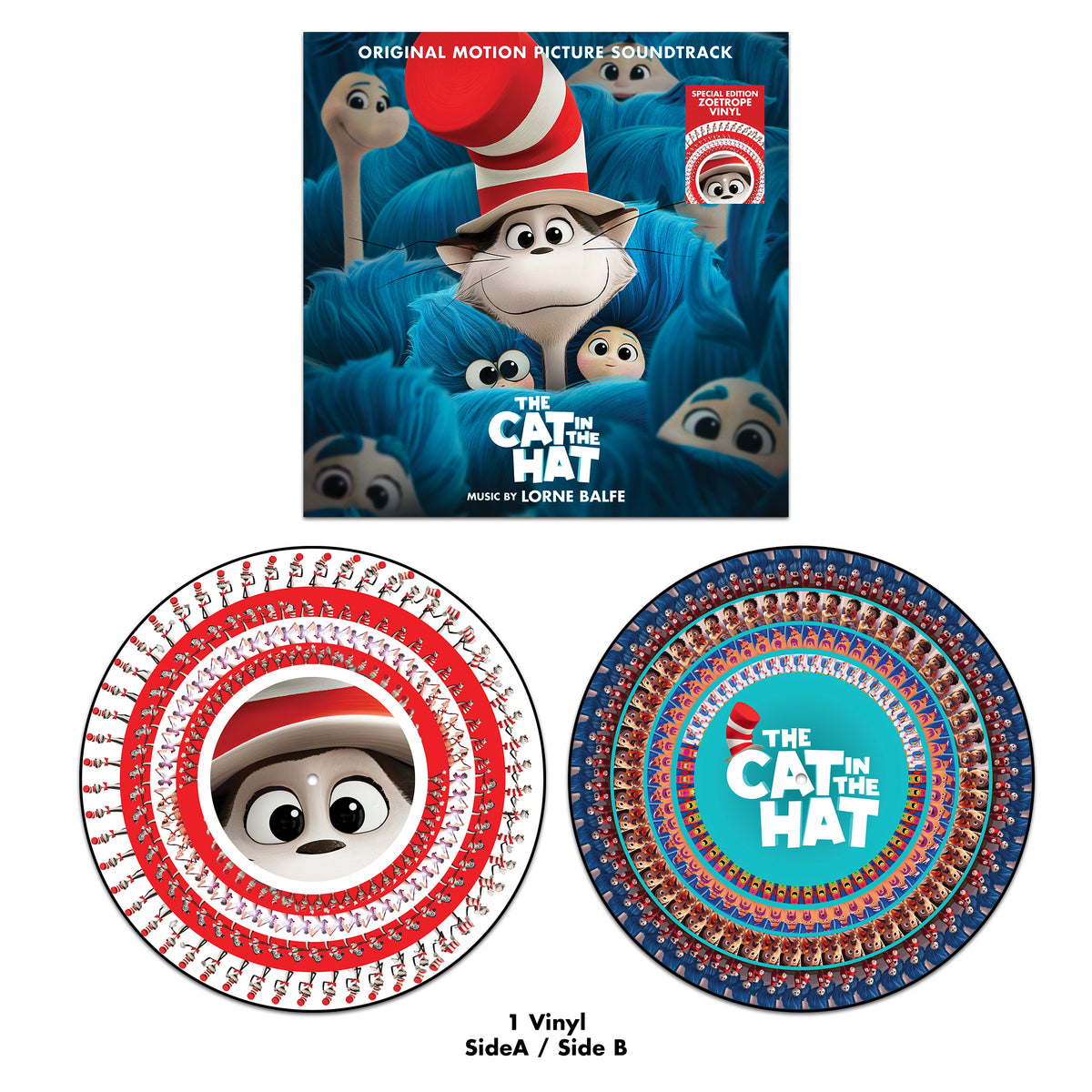 The Cat in the Hat (Original Motion Picture Soundtrack) - 1LP - ZOETROPE Vinyl-2